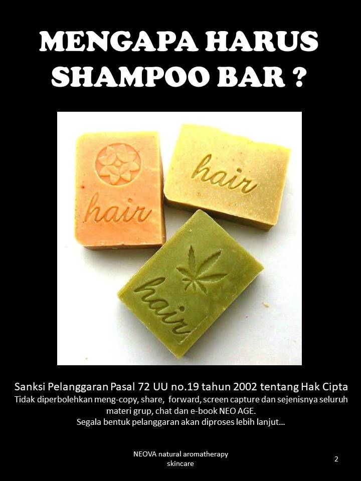 Workshop & Tutorial Online Natural Shampoo Bar