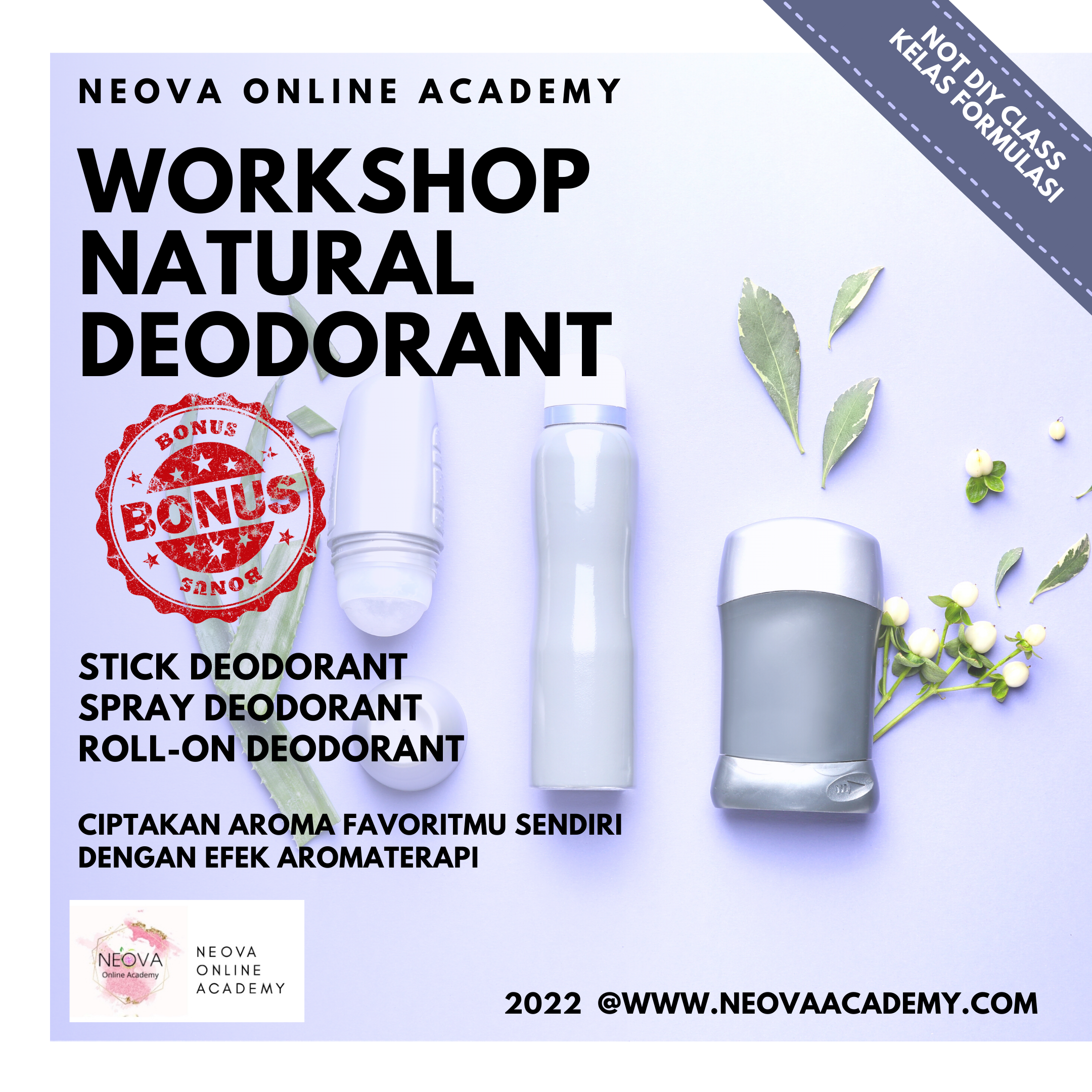 Workshop Deodorant Natural